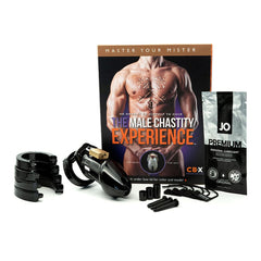 CB - 6000 Chastity Cock Cage Kit - Black - Mr and Mrs D's