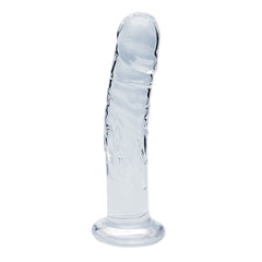 Clarity - Seraphic Rapture - Clear 17.8 cm Glass Dildo - GLASS TOYS - Mr and Mrs D's