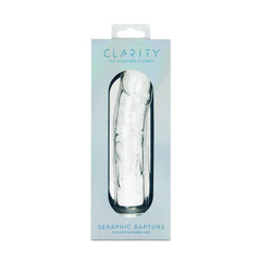 Clarity - Seraphic Rapture - Clear 17.8 cm Glass Dildo - GLASS TOYS - Mr and Mrs D's