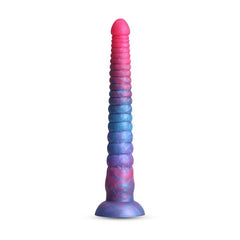 Colours Stacked - 12'' Dildo - Pink/Blue - Pink/Blue 30.6 cm Fantasy Dildo - Mr and Mrs D's