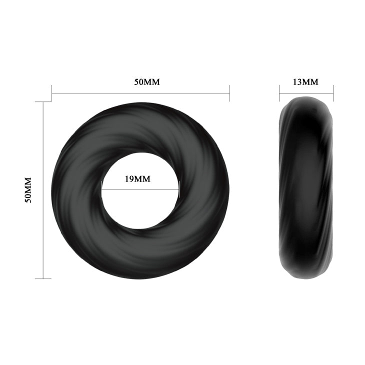 CRAZY BULL Cock Ring - Black Cock Ring - Mr and Mrs D's