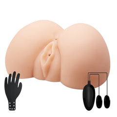 CRAZY BULL JUDY Vibrating Doggy Torso - Flesh Vibrating Doggy - Style Masturbator - Mr and Mrs D's