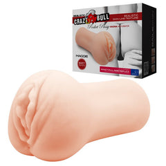 CRAZY BULL MAGGIE Vagina Stroker - Flesh Vagina Stroker - Mr and Mrs D's