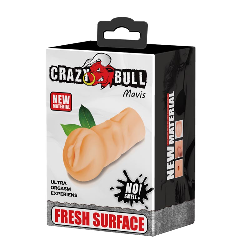 CRAZY BULL MAVIS Vagina Stroker - Flesh Vagina Stroker - Mr and Mrs D's