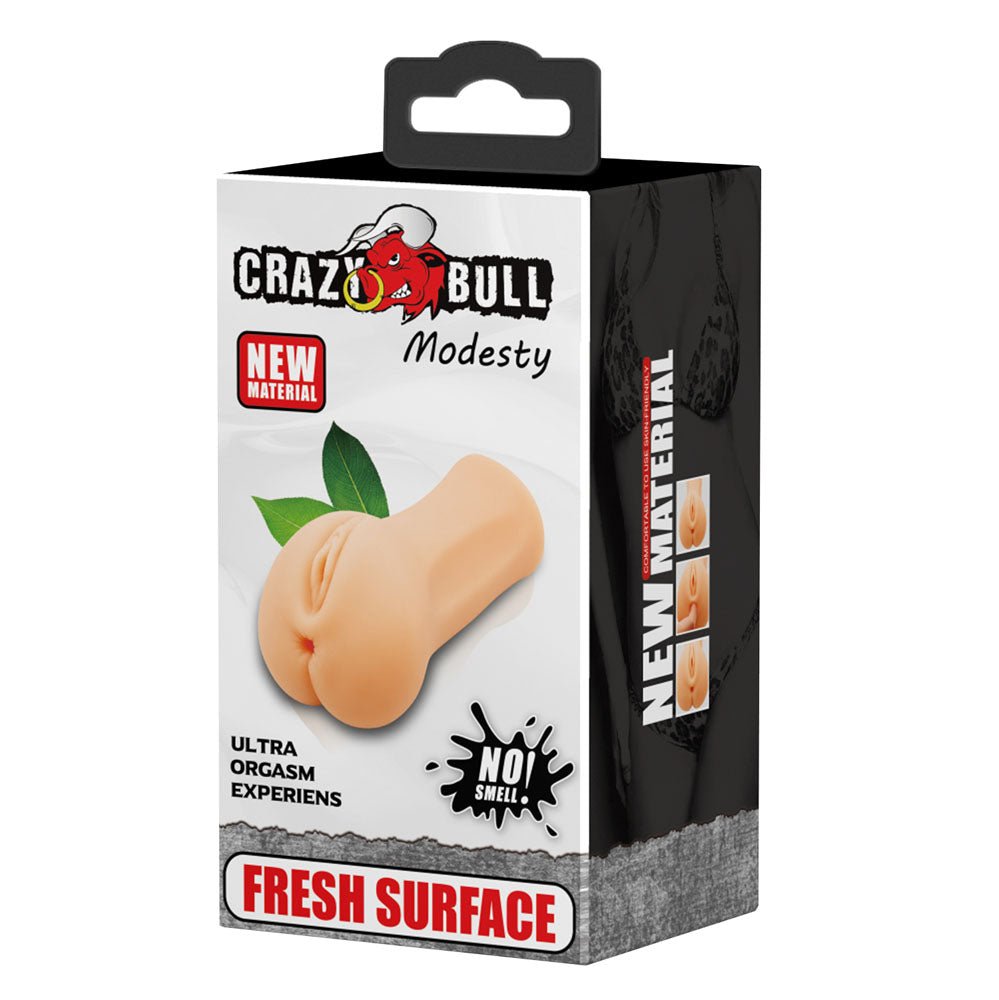 CRAZY BULL MODESTY Vagina Stroker - Flesh Vagina Stroker - Mr and Mrs D's