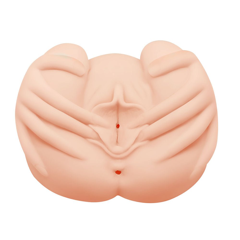 CRAZY BULL Vibrating Spread Torso - Flesh Vibrating Spread Torso Masturbator - Mr and Mrs D's