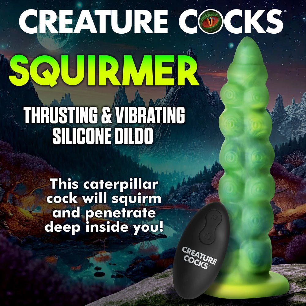 Creature Cocks Squirmer Thrusting Fantasy Dildo - DONGS - Mr and Mrs D's