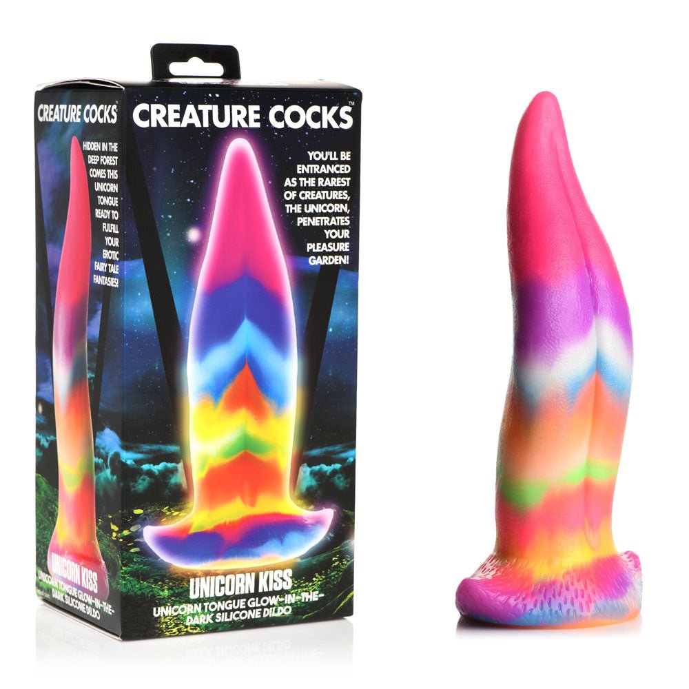 Creature Cocks Unicorn Kiss Silicone Alien Dildo - Mr and Mrs D's