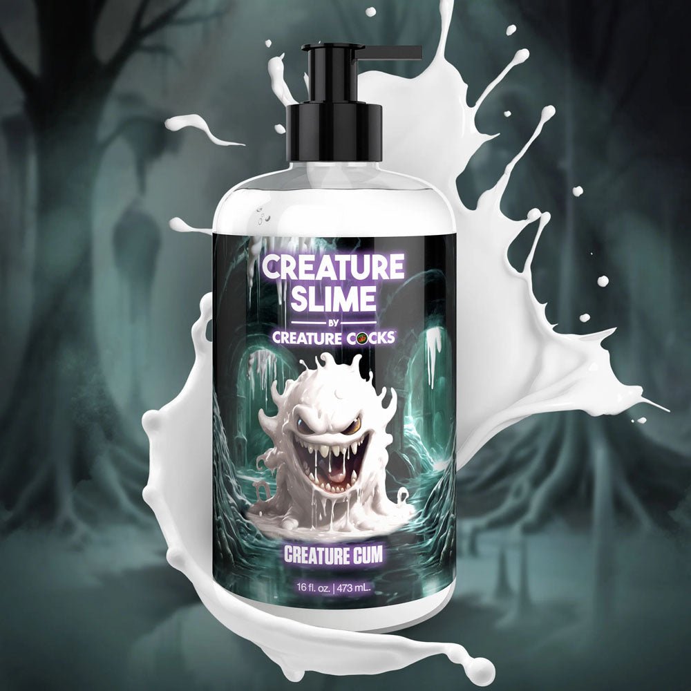 Creature Slime by Creature Cocks Cum Lubricant - 473 ml Pump Bottle - LOTIONS & LUBES - Mr and Mrs D's