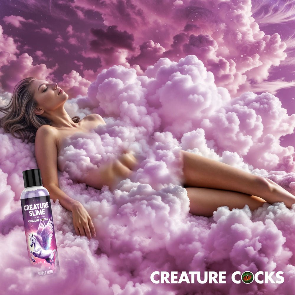 Creature Slime by Creature Cocks - Purple Water Based Lubricant - 237 ml Bottle - LOTIONS & LUBES - Mr and Mrs D's