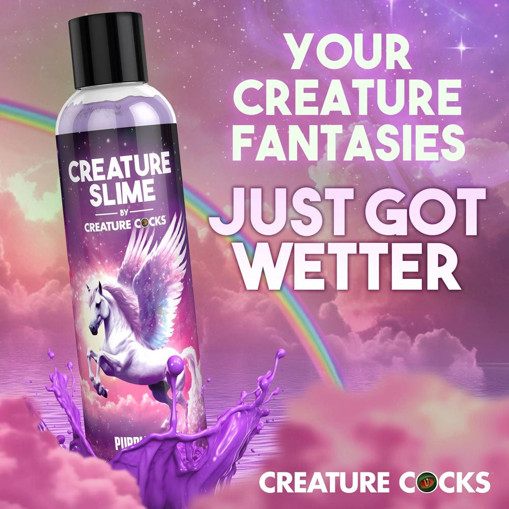 Creature Slime by Creature Cocks - Purple Water Based Lubricant - 237 ml Bottle - LOTIONS & LUBES - Mr and Mrs D's