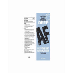 Deep AF - Cotton Candy - Cotton Candy Flavoured Deep Throat Spray - 29 ml - NOVELTIES - Mr and Mrs D's