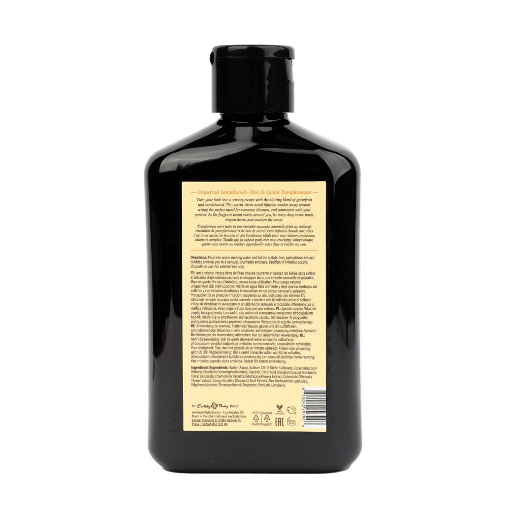 EB Hemp Seed Bubble Bath Grapefruit Sandalwood Scented - 250 ml Bottle - HEALTH CARE - Mr and Mrs D's