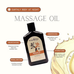 EB Hemp Seed Massage Oil Grapefruit Sandalwood Scented - 250 ml Bottle - LOTIONS & LUBES - Mr and Mrs D's