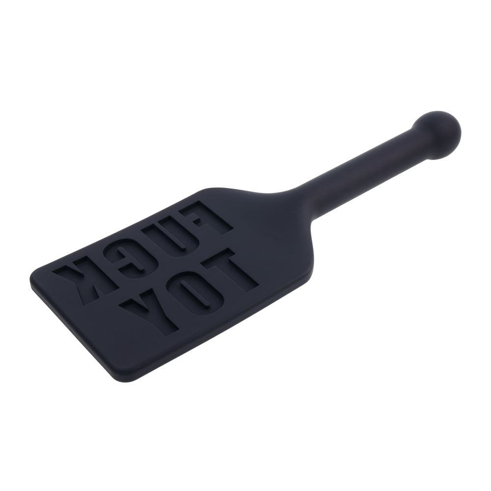 EDGE FUCK TOY Silicone Spanking Paddle - Black - BONDAGE - TOYS - Mr and Mrs D's