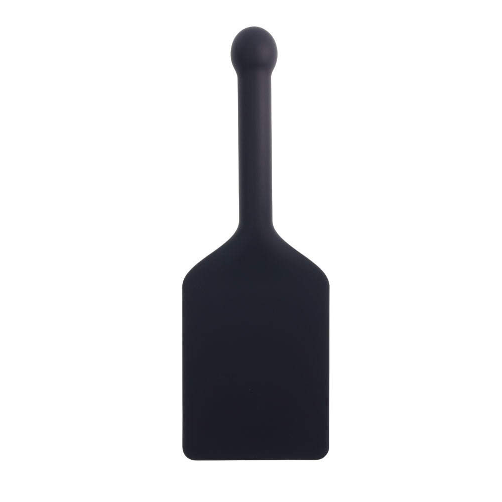 EDGE FUCK TOY Silicone Spanking Paddle - Black - BONDAGE - TOYS - Mr and Mrs D's