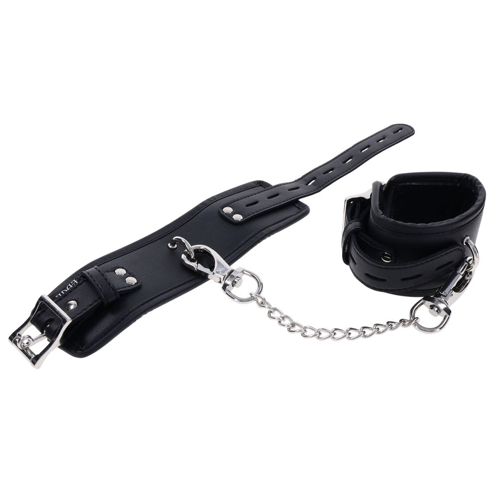 EDGE Handcuffs - Black Restraints - BONDAGE - TOYS - Mr and Mrs D's