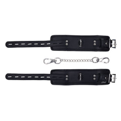 EDGE Handcuffs - Black Restraints - BONDAGE - TOYS - Mr and Mrs D's
