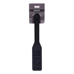 EDGE MINE Silicone Spanking Paddle - Black - Mr and Mrs D's