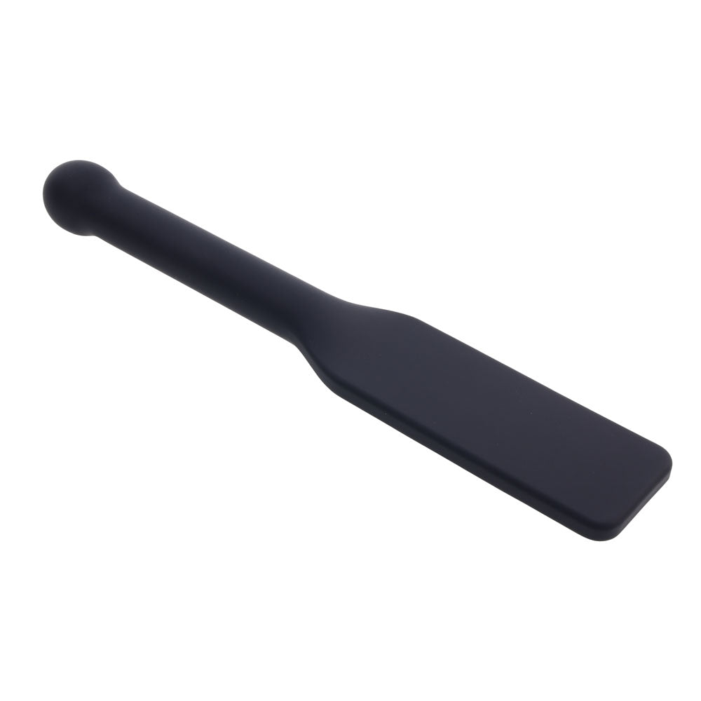 EDGE MINE Silicone Spanking Paddle - Black - BONDAGE - TOYS - Mr and Mrs D's