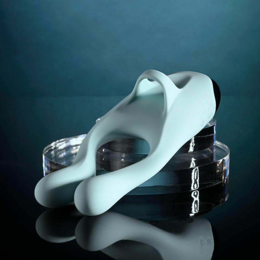 Evolved COUPLES THERAPY - Teal USB Rechargeable Couples Stimulator - Mr and Mrs D's