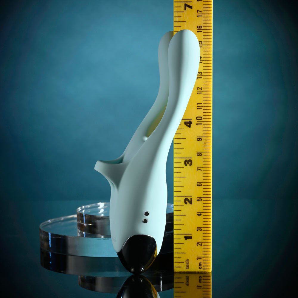 Evolved COUPLES THERAPY - Teal USB Rechargeable Couples Stimulator - Mr and Mrs D's