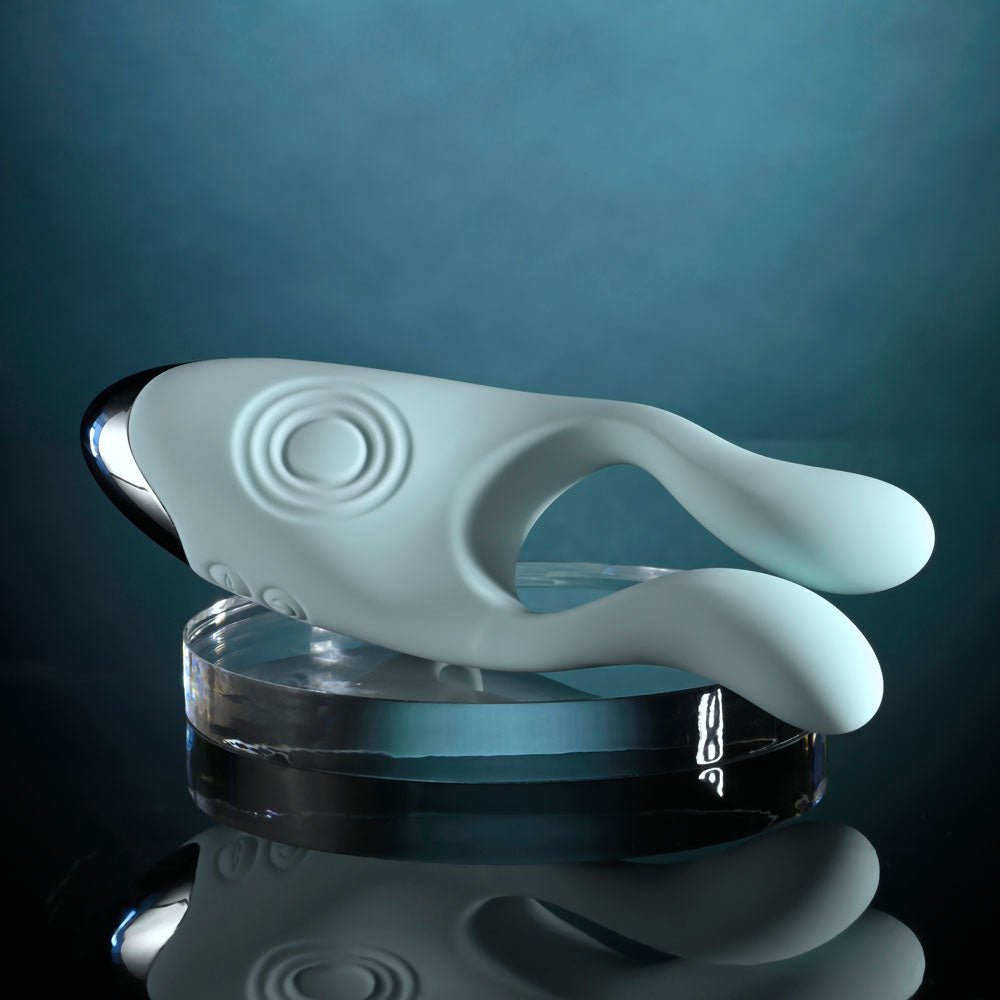 Evolved COUPLES THERAPY - Teal USB Rechargeable Couples Stimulator - Mr and Mrs D's