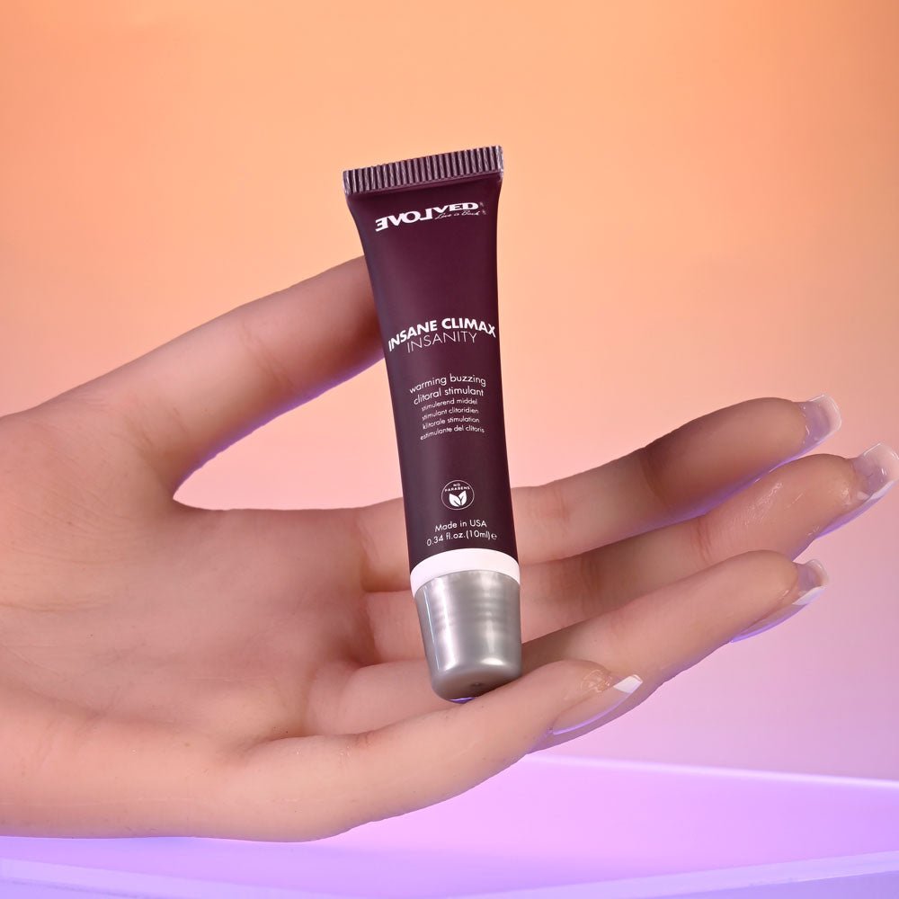 Evolved INSANE CLIMAX - INSANITY - Warming Buzzing Clitoral Stimulation Gel - 10 ml - ENHANCERS - Mr and Mrs D's