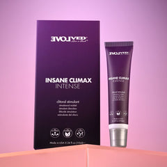 Evolved INSANE CLIMAX - INTENSE - Clitoral Stimulation Gel - 10 ml Tube - ENHANCERS - Mr and Mrs D's