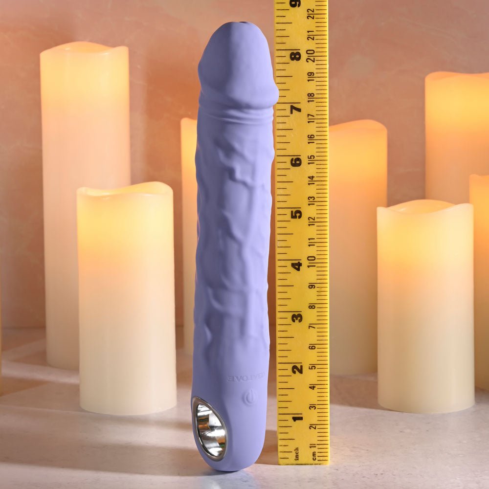 Evolved LARGE PURPLE FANTASY - Purple 21.8 cm USB Rechargeable Vibrator - VIBRATORS - Mr and Mrs D's
