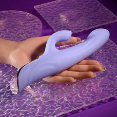 Evolved LAVENDER LOVE Rabbit Vibrator - Purple 23.3 cm USB Rechargeable - VIBRATORS - Mr and Mrs D's