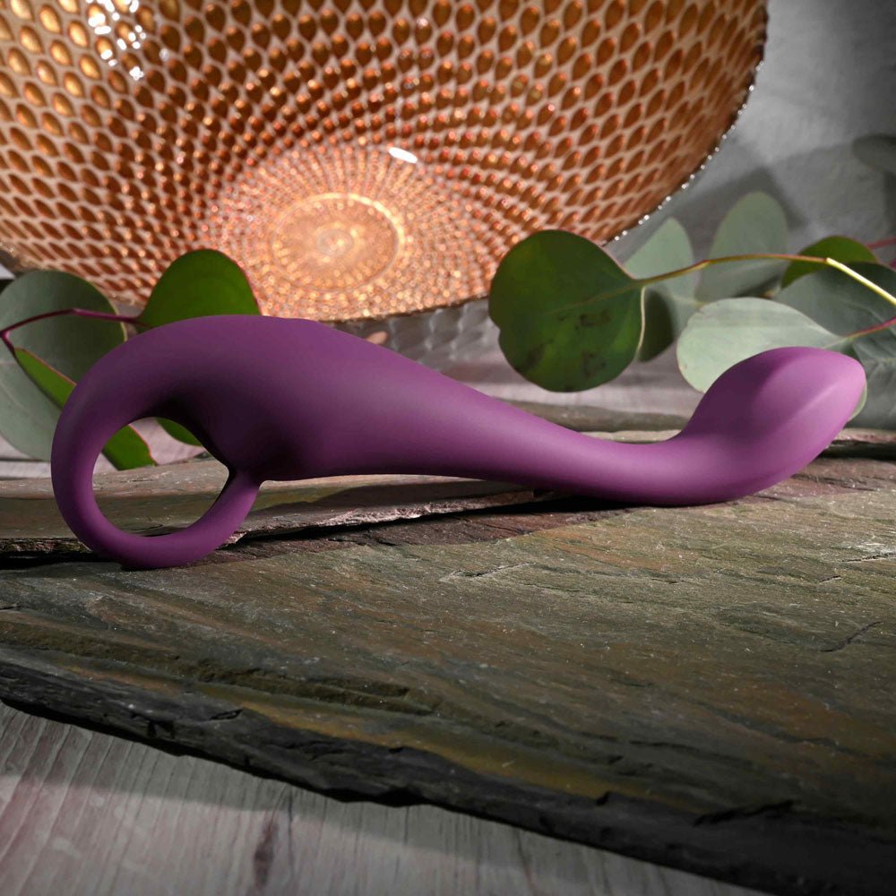 Evolved LOCHNESS G - Purple 19 cm USB Rechargeable Vibrator - VIBRATORS - Mr and Mrs D's