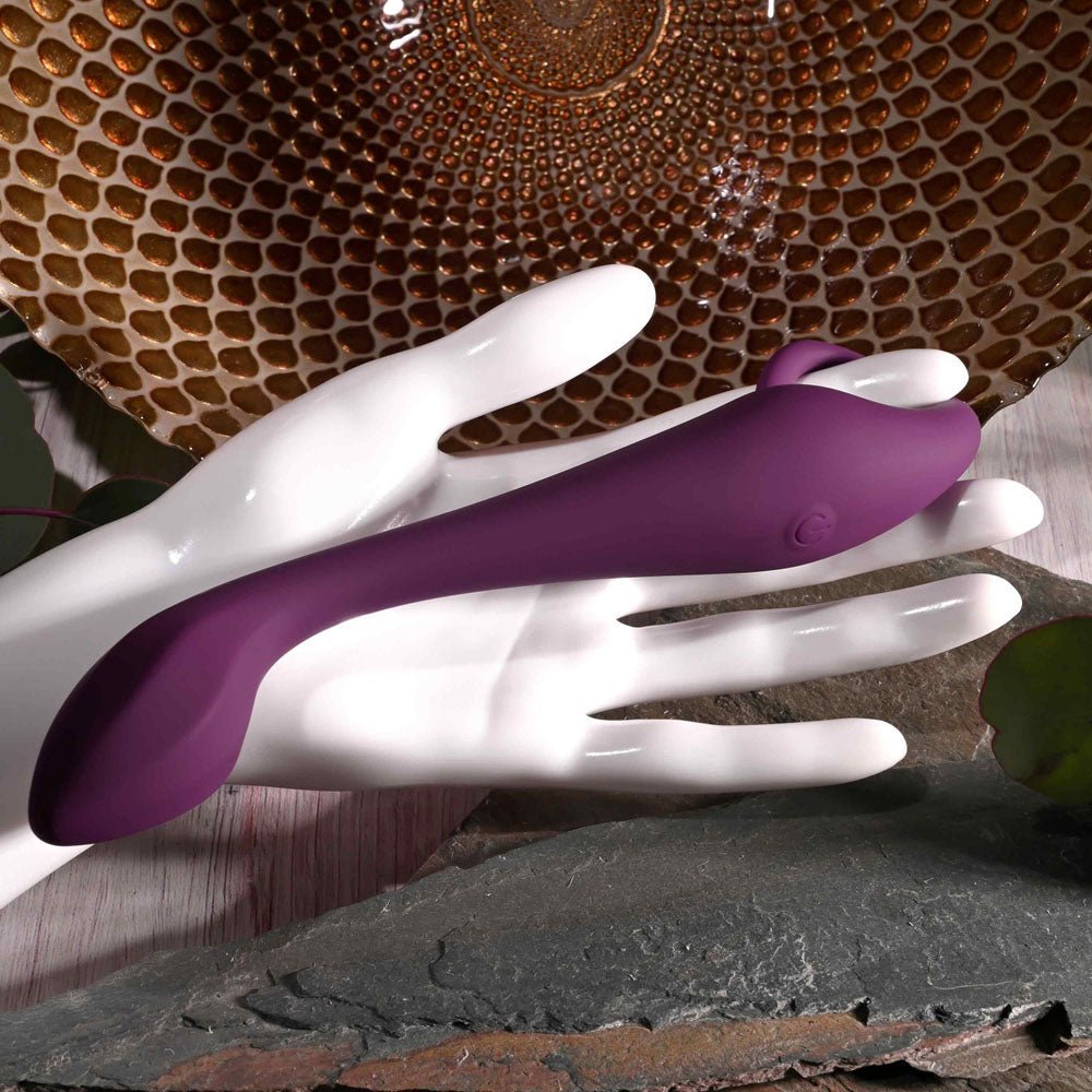 Evolved LOCHNESS G - Purple 19 cm USB Rechargeable Vibrator - VIBRATORS - Mr and Mrs D's