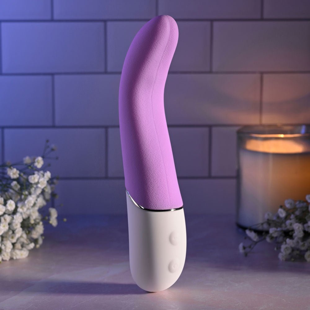Evolved SLIP OF THE TONGUE - Purple 21.1 cm USB Rechargeable Flicking Tongue Vibrator - VIBRATORS - Mr and Mrs D's