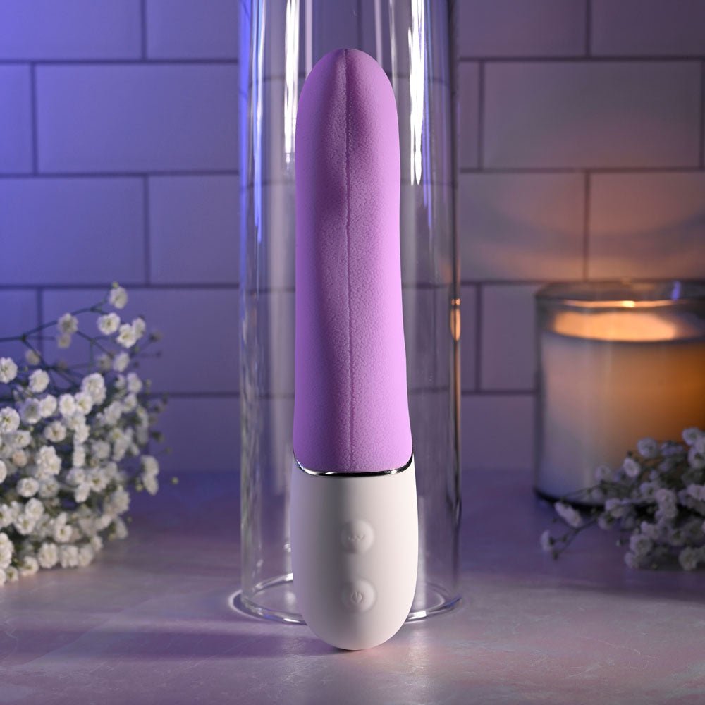 Evolved SLIP OF THE TONGUE - Purple 21.1 cm USB Rechargeable Flicking Tongue Vibrator - VIBRATORS - Mr and Mrs D's