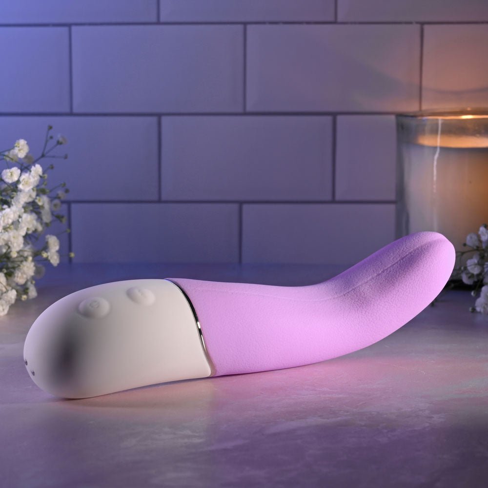 Evolved SLIP OF THE TONGUE - Purple 21.1 cm USB Rechargeable Flicking Tongue Vibrator - VIBRATORS - Mr and Mrs D's