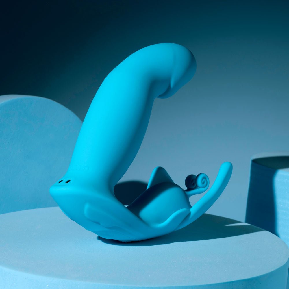 Evolved SPREAD YOUR WINGS - Blue USB Rechargeable Wearable Butterfly Vibrator - VIBRATORS - Mr and Mrs D's