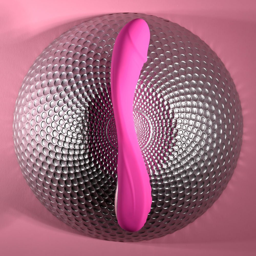 Evolved SUGAR RUSH - Pink 21.6 cm USB Rechargeable Vibrator - VIBRATORS - Mr and Mrs D's