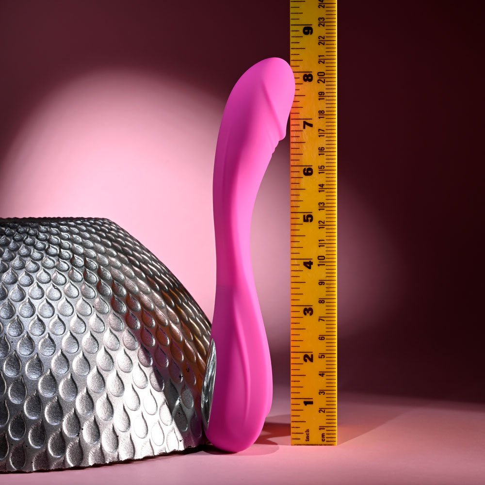 Evolved SUGAR RUSH - Pink 21.6 cm USB Rechargeable Vibrator - VIBRATORS - Mr and Mrs D's