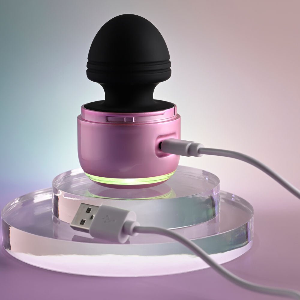 Evolved VACATION VIBES - VIBRATING - Pink/Black 8.5 cm USB Rechargeable Vibrating Stimulator - STIMULATORS - Mr and Mrs D's
