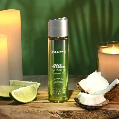 ANOINT PERFUMERY LIME INFUSED COCONUT Massage Oil - Evolved