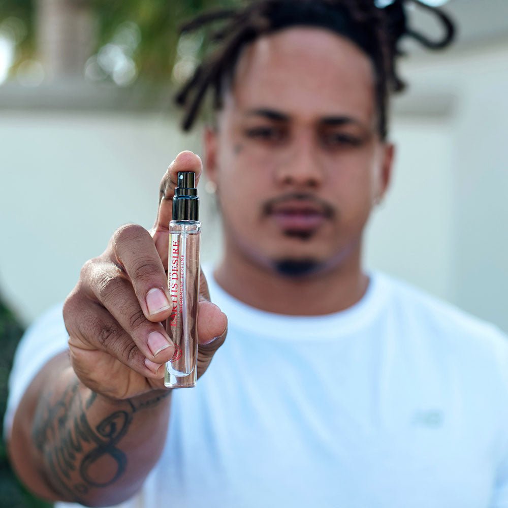 Eye Of Love Love In Bloom Earths Desire Pheromone Cologne - 10ml - Cypress & Bergamot Scented Pheromone Cologne for Men to attract Women - 10 ml Spray - LOTIONS & LUBES - Mr and Mrs D's