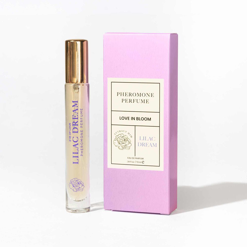 Eye Of Love Love In Bloom Lilac Dream Pheromone Perfume - 10ml - Vanilla Scented Pheromone Parfum for Women to attract Men - 10 ml Spray - Mr and Mrs D's