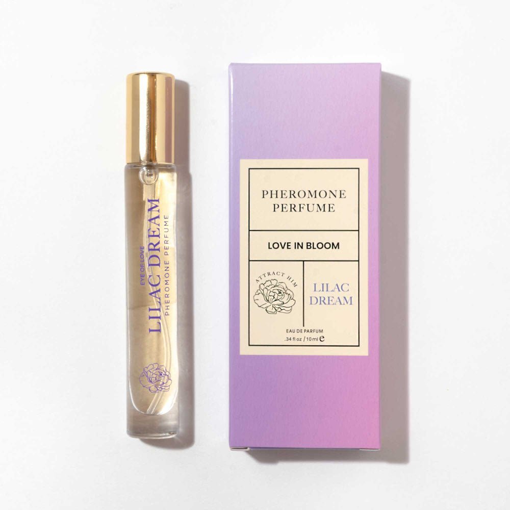 Eye Of Love Love In Bloom Lilac Dream Pheromone Perfume - 10ml - Vanilla Scented Pheromone Parfum for Women to attract Men - 10 ml Spray - Mr and Mrs D's
