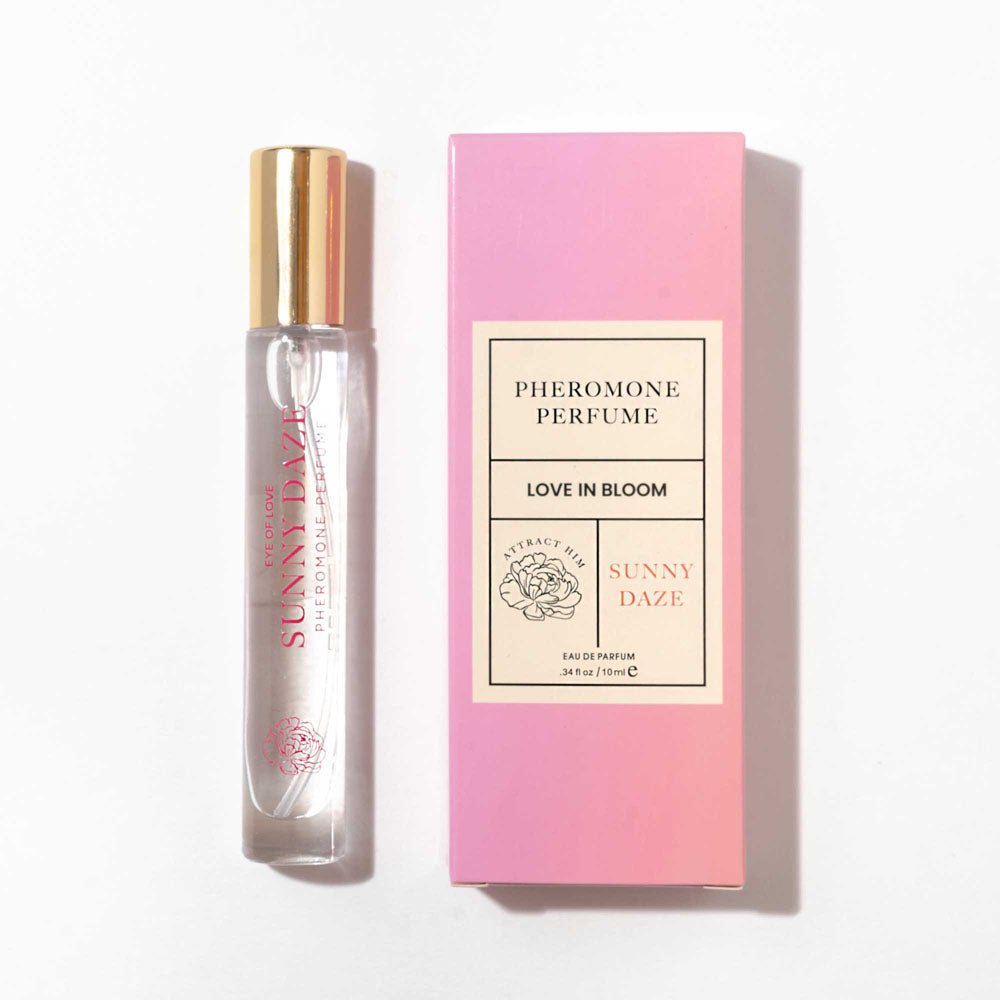 Eye Of Love Love In Bloom Sunny Daze Pheromone Perfume - 10ml - Floral & Citrus Scented Pheromone Parfum for Women to attract Men - 10 ml Spray - Mr and Mrs D's