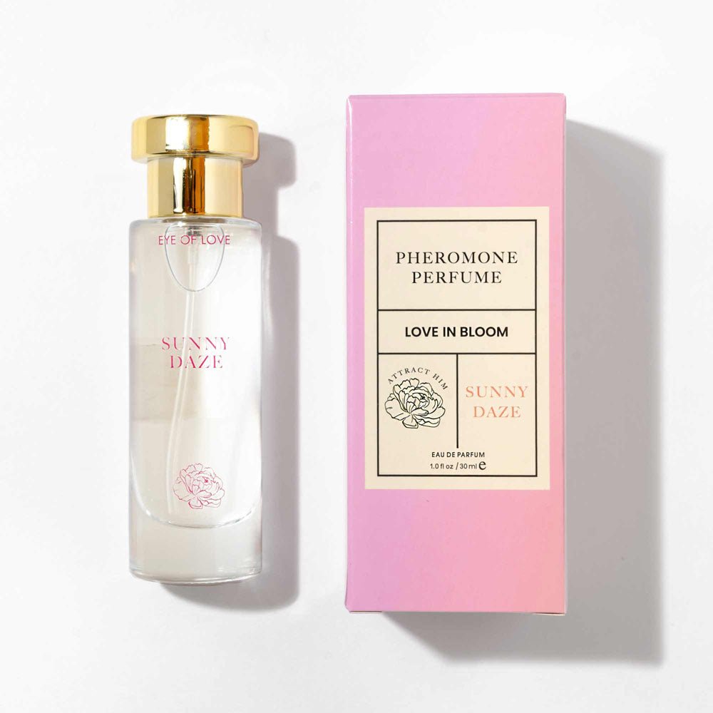 Eye Of Love Love In Bloom Sunny Daze Pheromone Perfume - 30ml - Floral & Citrus Scented Pheromone Parfum for Women to attract Men - 30 ml Spray - Mr and Mrs D's