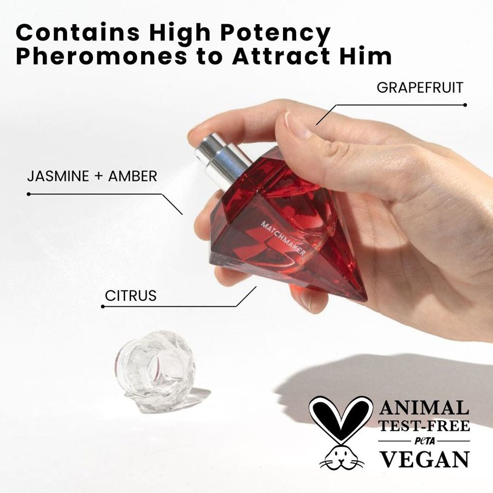 Eye of Love Matchmaker Red Diamond - 30 ml - Pheromone Parfum for Women to attract Men - 30 ml Spray - Mr and Mrs D's