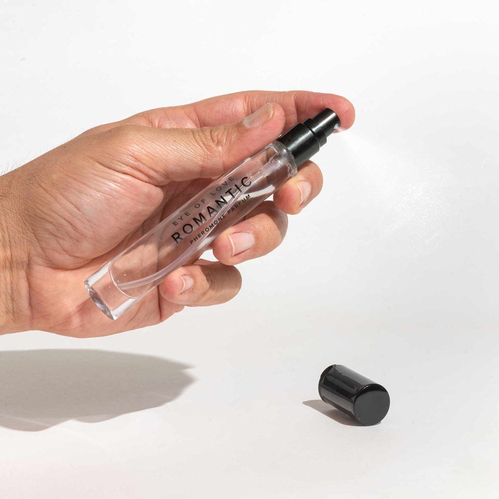 Eye Of Love Romantic Pheromone Cologne - 50 ml - Sandalwood Scented Pheromone Cologne for Men to attract Women - 50 ml Spray - Mr and Mrs D's