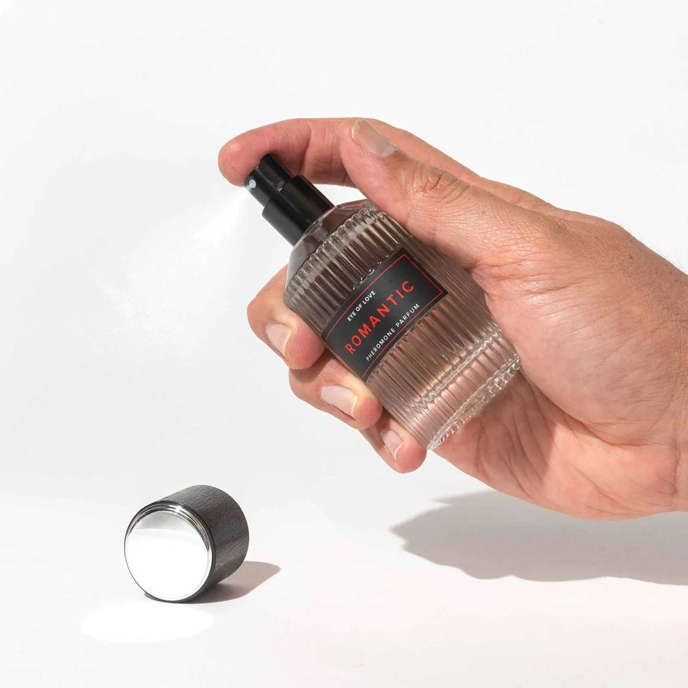 Eye Of Love Romantic Pheromone Cologne - 50 ml - Sandalwood Scented Pheromone Cologne for Men to attract Women - 50 ml Spray - Mr and Mrs D's
