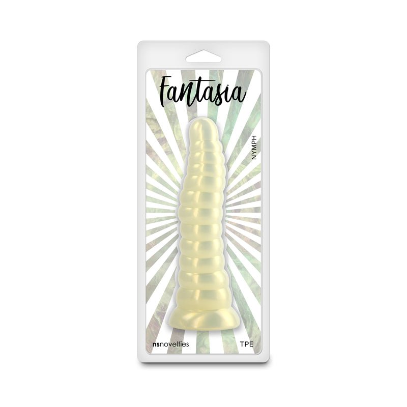 Fantasia - Nymph - Amber - Blue 18.9 cm Dildo - DONGS - Mr and Mrs D's